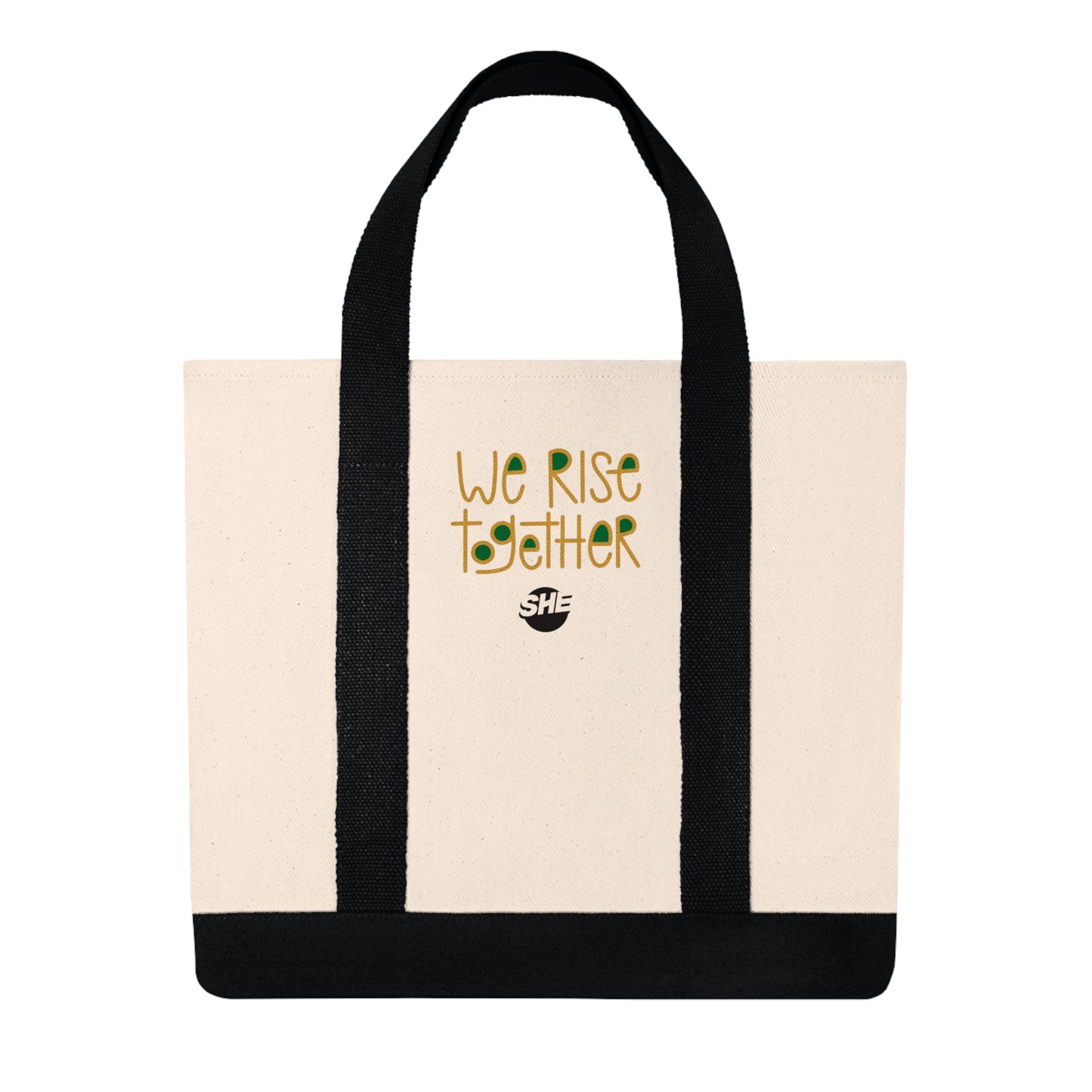 We Rise Together Shopping Tote