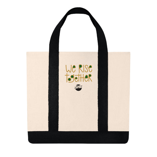 We Rise Together Shopping Tote