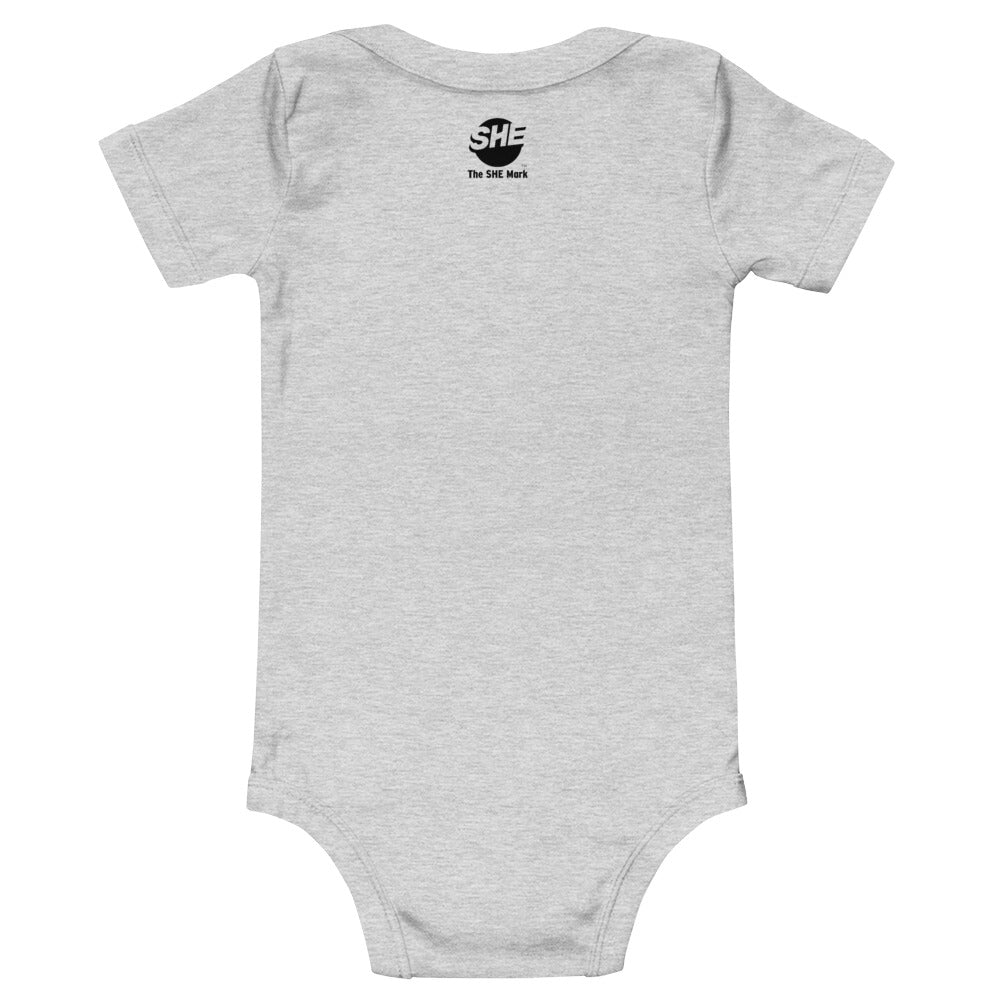 The Future is Feminist (Ruby) - Baby short sleeve one piece