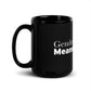 Gender Equality Means Business - Black Glossy Mug